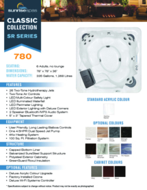 2018-780-SR-Classic-Collection-Specs